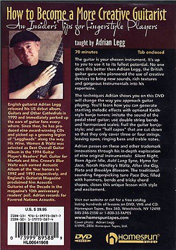 Adrian Legg: How To Become A More Creative Guitarist