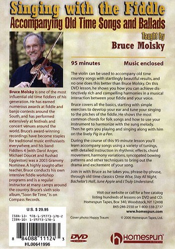 Bruce Molsky: Singing With The Fiddle