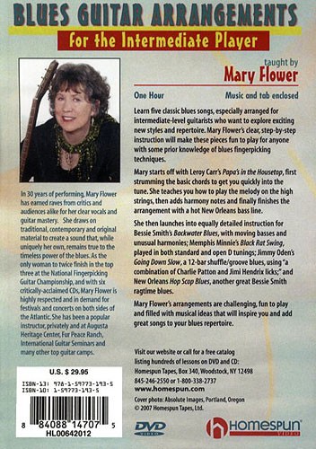 Mary Flower: Blues Guitar Arrangements For The Intermediate Player