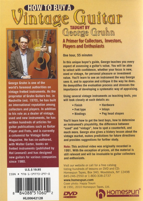 George Gruhn: How To Buy A Vintage Guitar