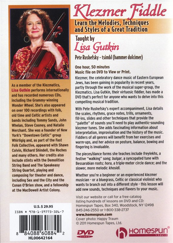Lisa Gutkin: Klezmer Fiddle