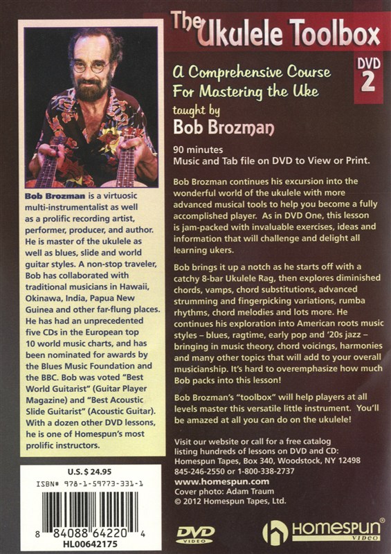 Bob Brozman: The Ukulele Toolbox - DVD 2