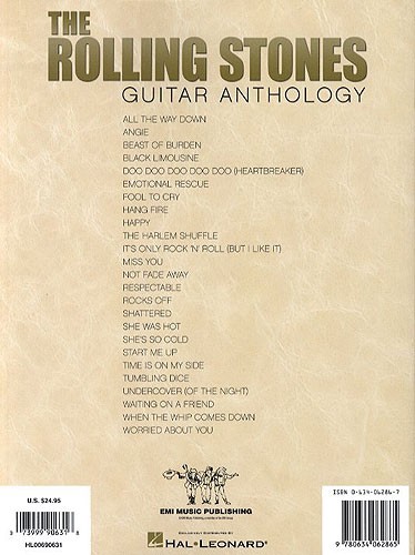 The Rolling Stones: Guitar Anthology