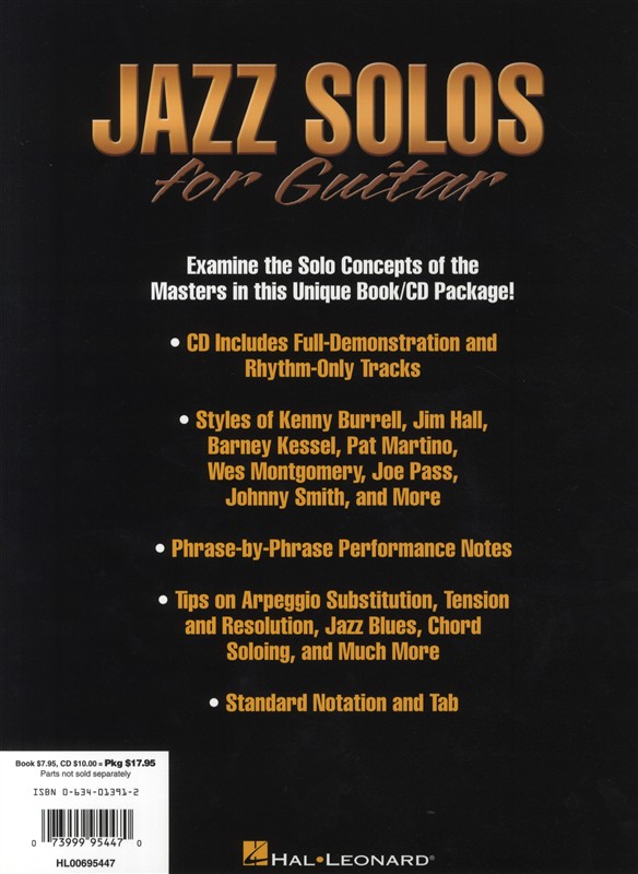 Jazz Solos For Guitar