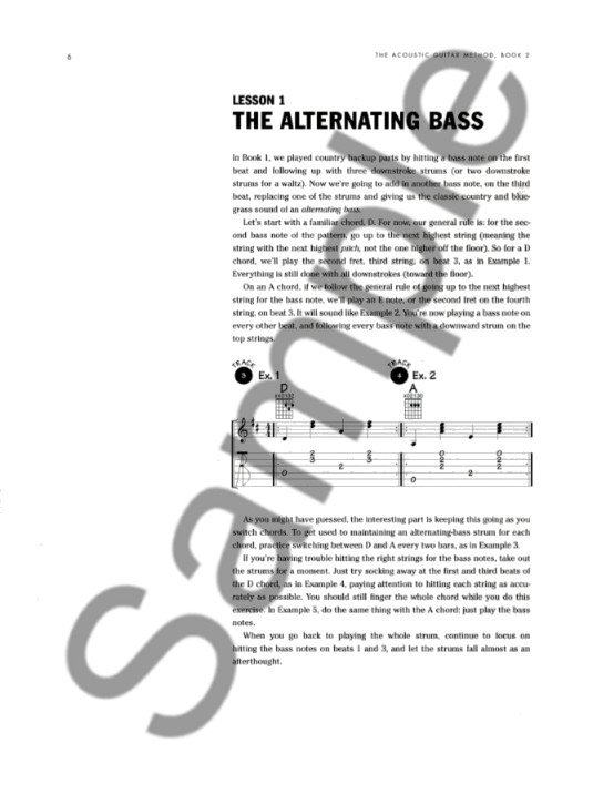 David Hamburger: The Acoustic Guitar Method - Book 2