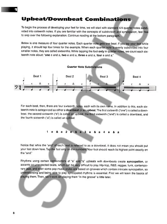 Oneida James: Groove Mastery - The Bassists Guide to Time, Feel and Rhythm