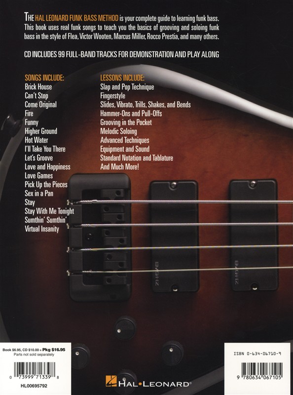 Hal Leonard Bass Method: Funk Bass