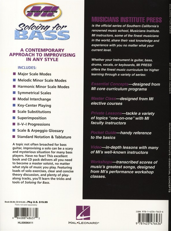 Dominik Hauser: Soloing For Bass