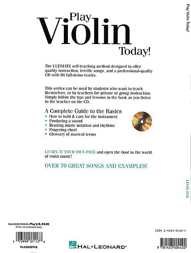 Play Violin Today! Level 1