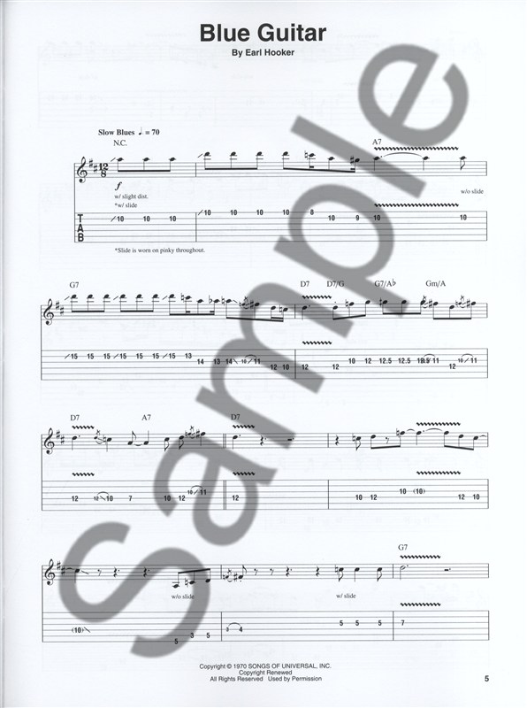Guitar Play-Along Volume 91: Blues Instrumentals