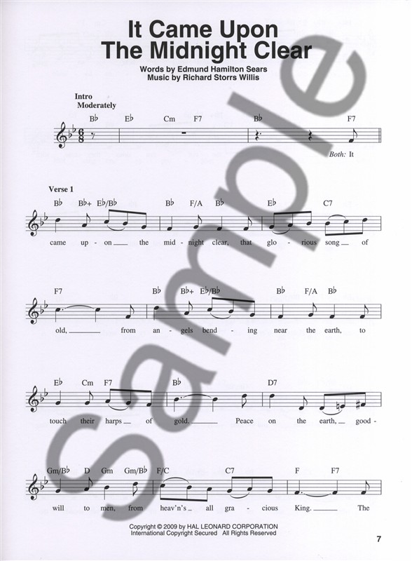 Pro Vocal Volume 7: Christmas Carols