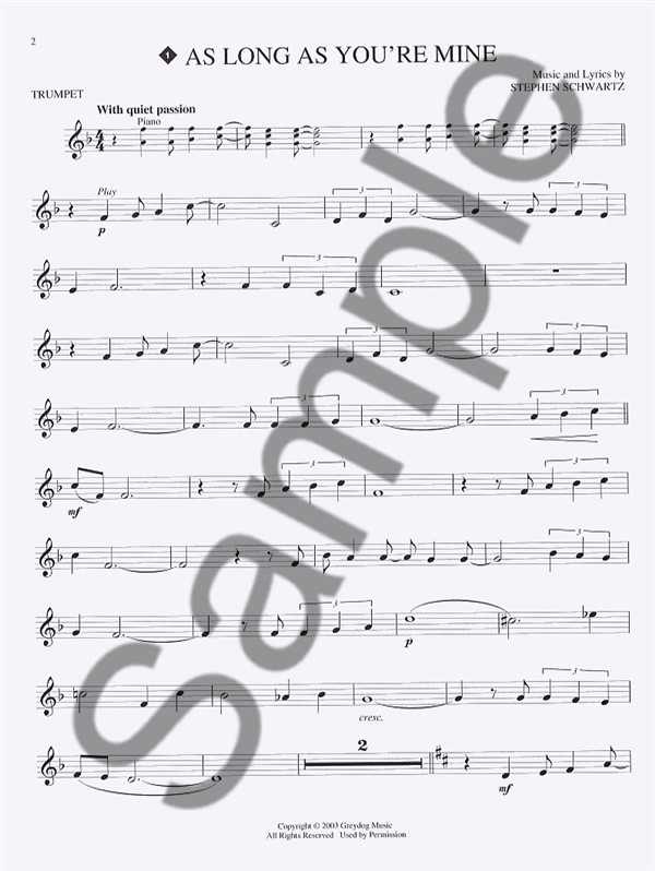 Hal Leonard Instrumental Play-Along: Wicked (Trumpet)