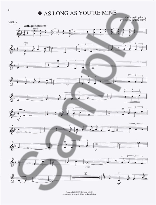 Hal Leonard Instrumental Play-Along: Wicked (Violin)