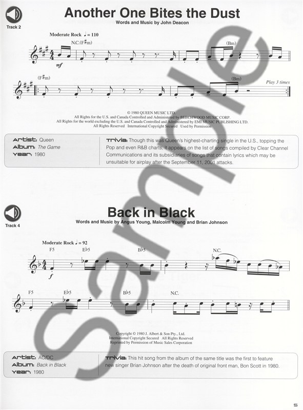 Rock Riffs - Trumpet