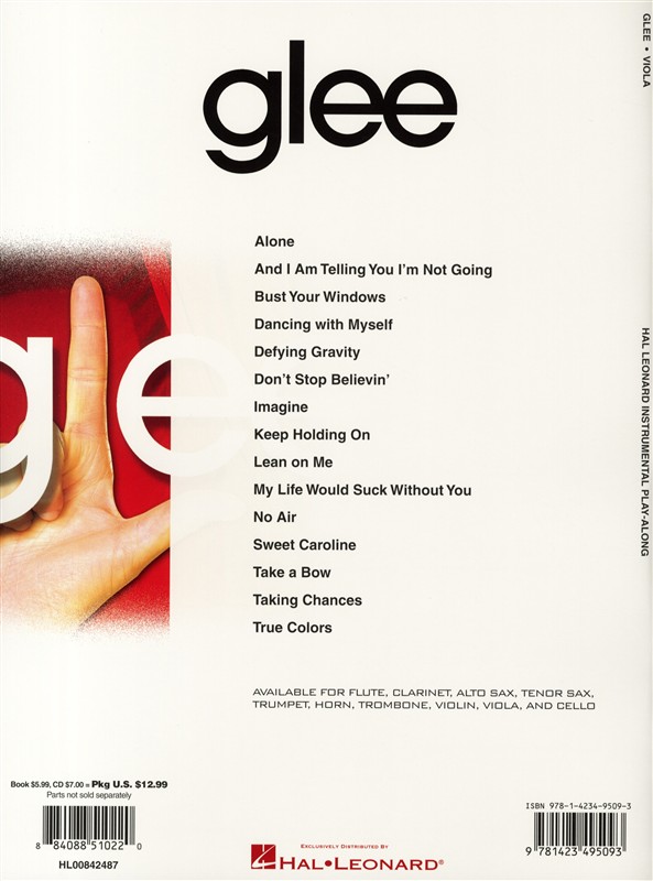 Instrumental Play-Along: Glee (Viola)