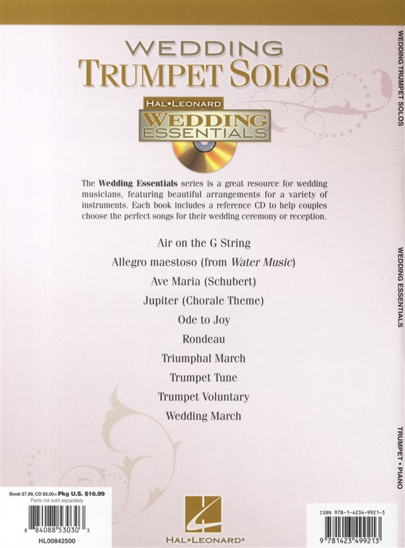 Wedding Essentials: Wedding Trumpet Solos