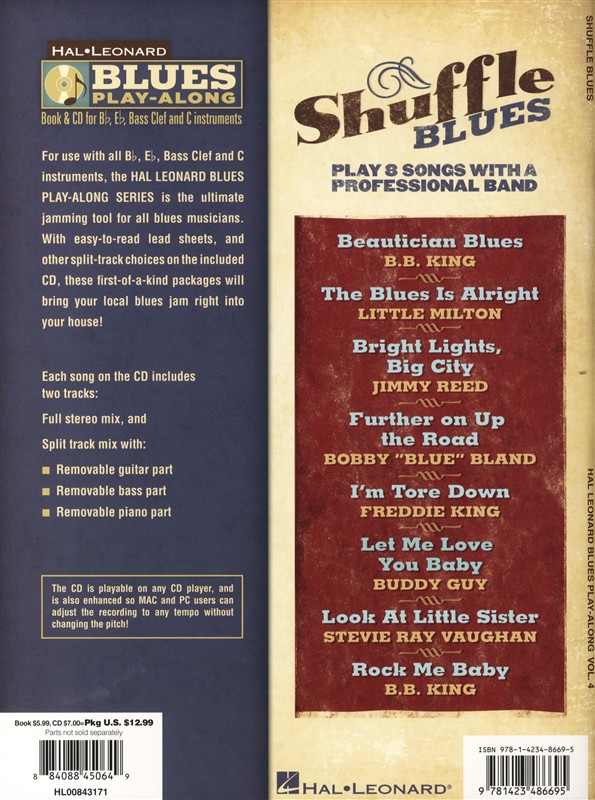 Blues Play-Along Volume 4: Shuffle Blues