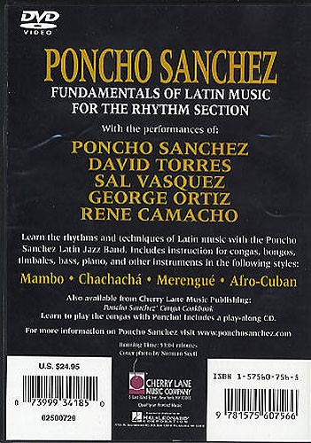 Poncho Sanchez: Fundamentals Of Latin Music For The Rhythm Section