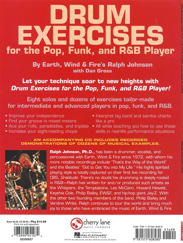 Ralph Johnson (Earth, Wind And Fire): Drum Exercises For The Pop, Funk, And R&B
