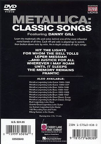 Metallica: Classic Songs (Guitar)