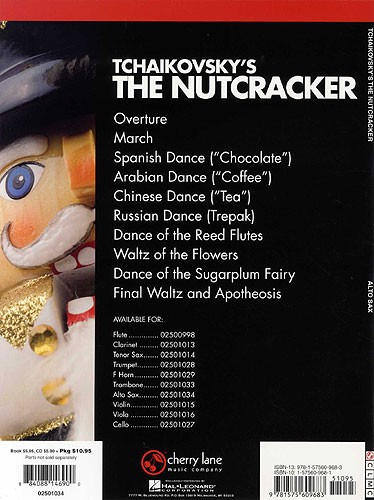 Tchaikovsky's The Nutcracker (Alto Saxophone)