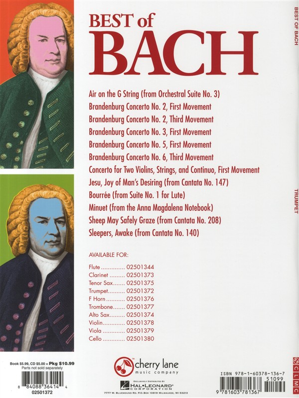 J.S. Bach: Best Of - Trumpet