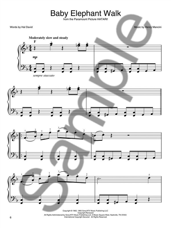Instrumental Hits For Easy Piano