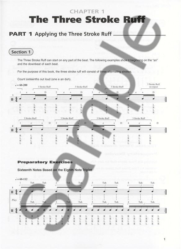 Joe Porcaro's Drumset Method - Groovin' With Rudiments