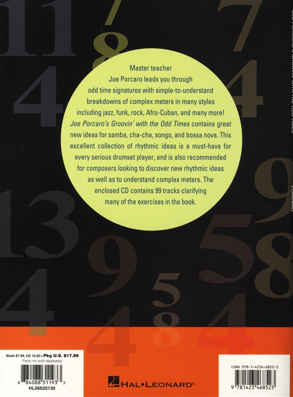 Joe Porcaro: Odd Times - Patterns For Rock, Jazz, And Latin At The Drumset