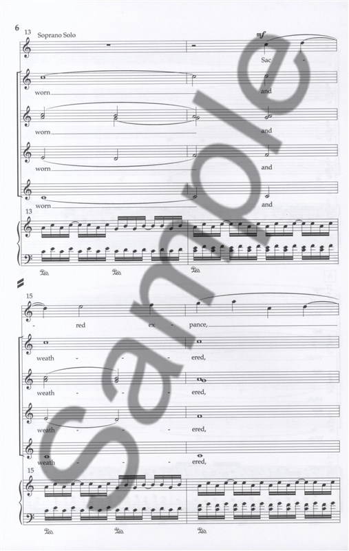Ola Gjeilo: Tundra (Vocal Score)