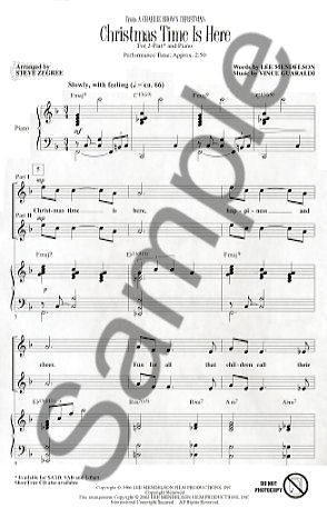 Vince Guaraldi/Lee Mendelson: Christmas Time Is Here