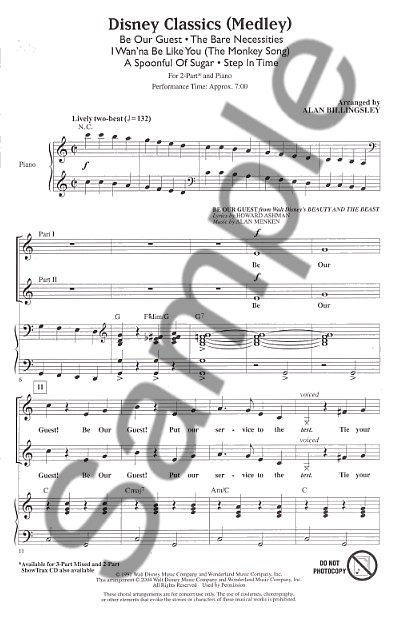Disney Classics Medley (2-Part)