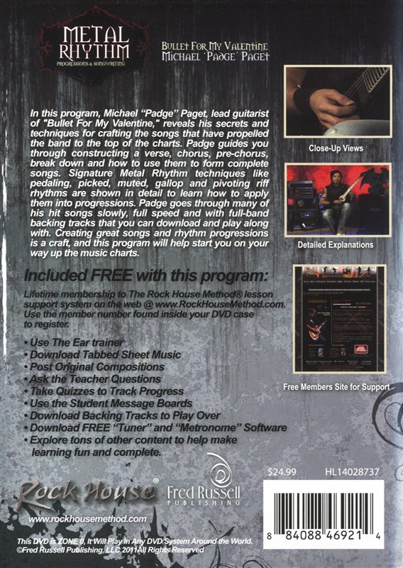 The Rock House Method: Metal Rhythm - Progressions & Songwriting