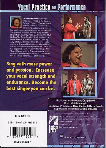 When Music Works: Vocal Practice For Performance DVD
