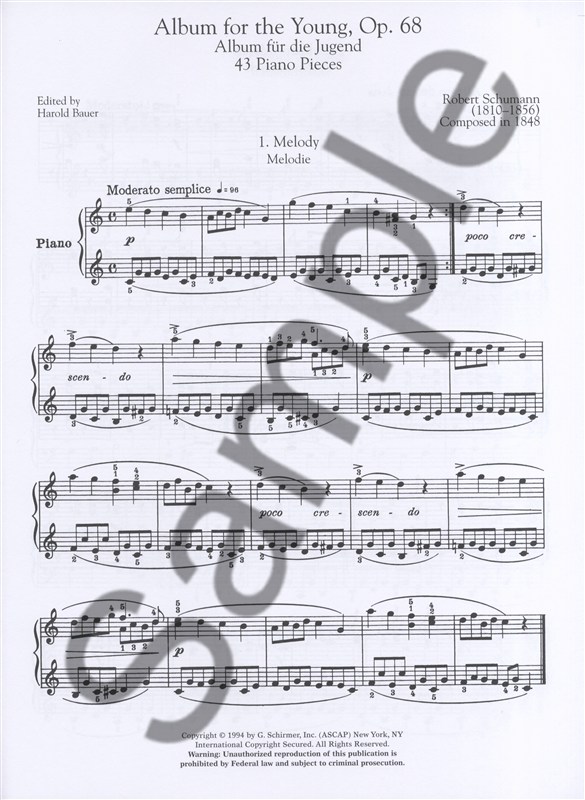 Robert Schumann: Album For The Young Op.68 / Scenes From Childhood Op.15
