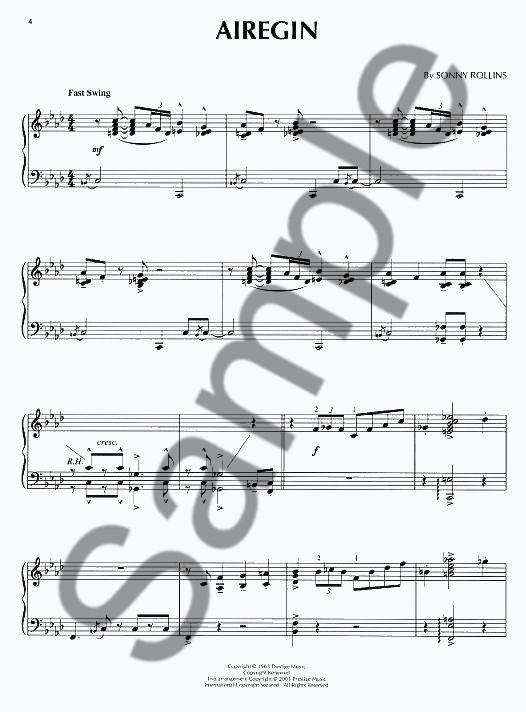 Jazz Piano Solos: Hard Bop