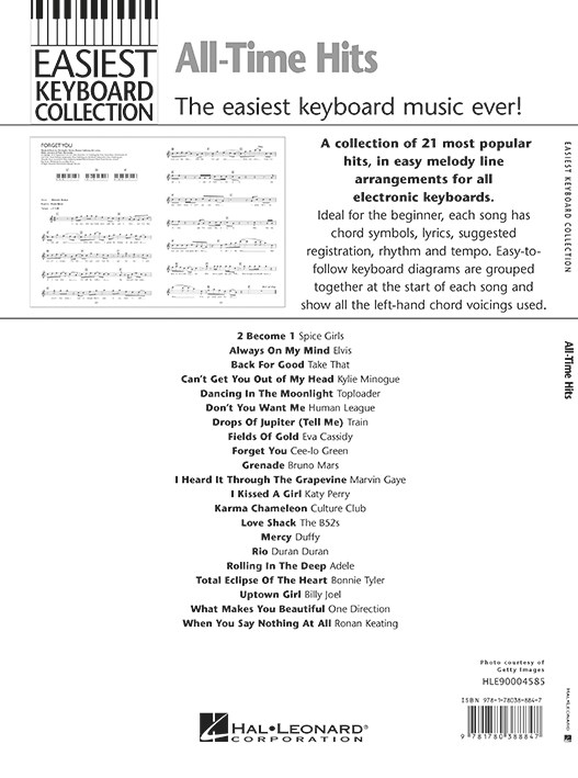 Easiest Keyboard Collection: All-Time Hits