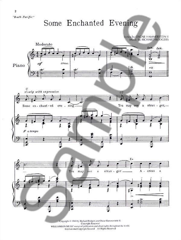 Rodgers And Hammerstein: Some Enchanted Evening (South Pacific)