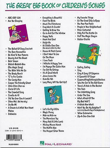 E-Z Play Today 125: The Great Big Book Of Children's Songs