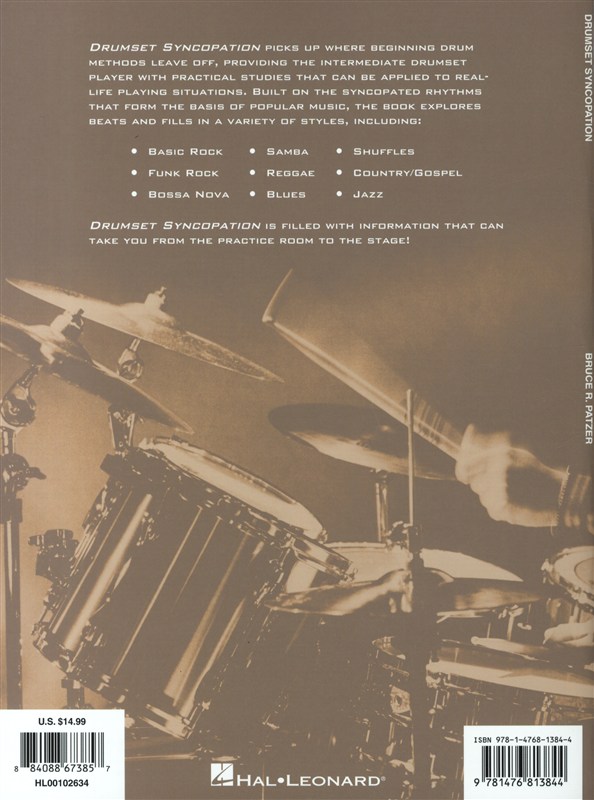 Bruce Patzer: Drumset Syncopation