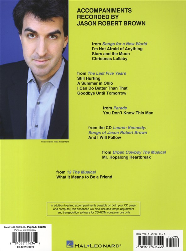 Jason Robert Brown Plays Jason Robert Brown (Women's Edition)