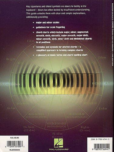 Master Scale And Chord Guide For Keyboard - 2nd Edition