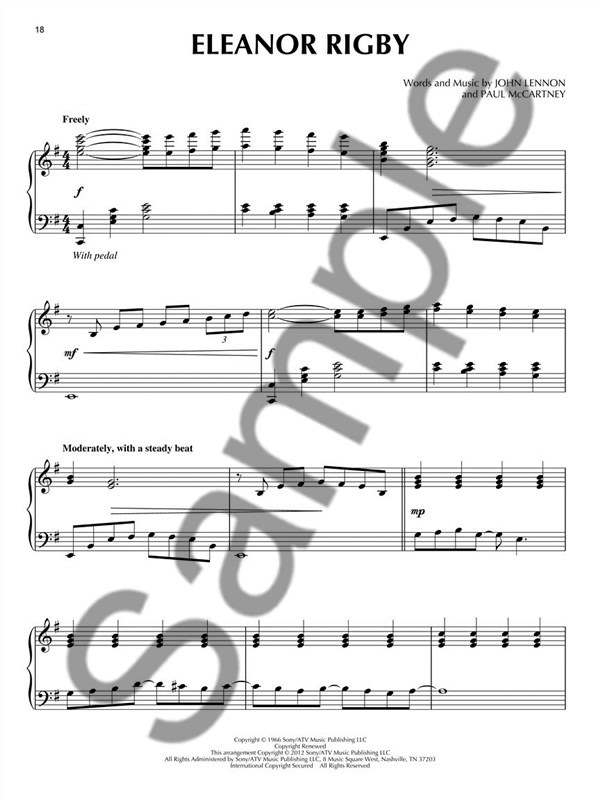 The Beatles Piano Solos - 2nd Edition