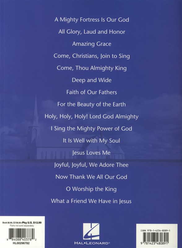 Adult Piano Method: Traditional Hymns Book 1 (Book/CD)