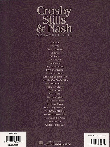 Crosby, Stills & Nash - Greatest Hits (PVG)