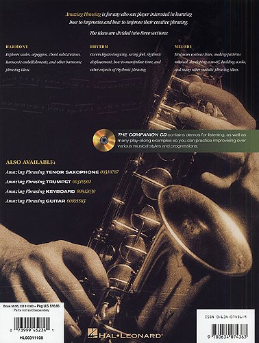 Amazing Phrasing: Alto Saxophone
