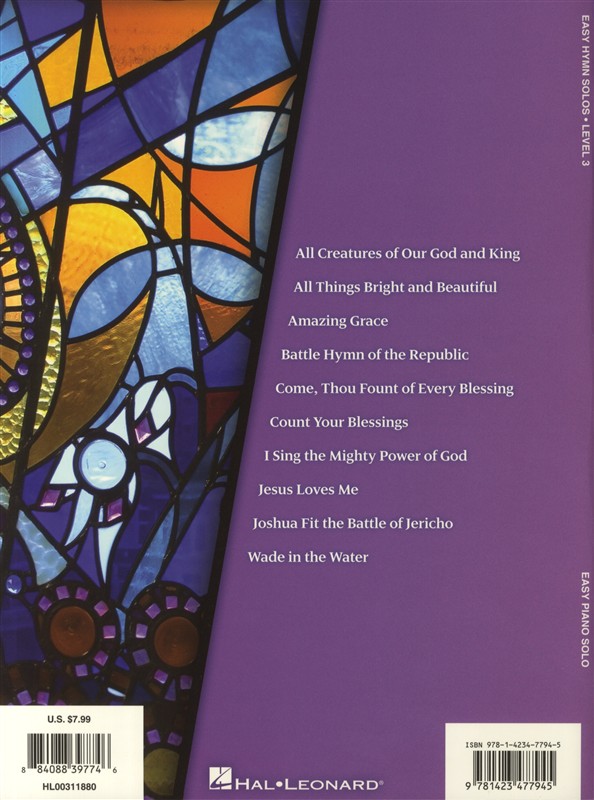 Easy Hymn Solos - Level 3
