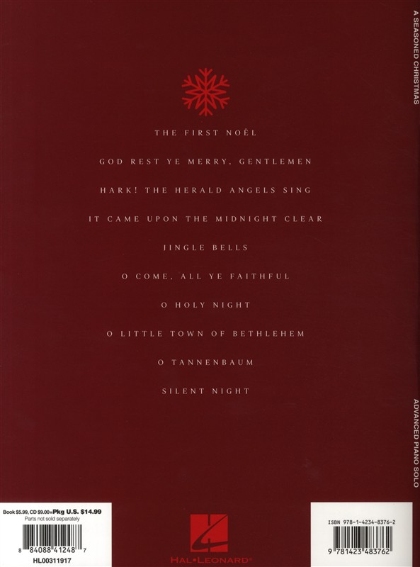 A Seasoned Christmas: 10 Carols Arranged By Matthew Janszen - Advanced Piano Sol