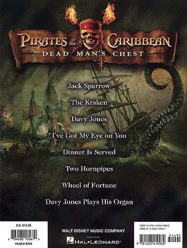 Pirates Of The Caribbean: Dead Man's Chest (Piano Solo)