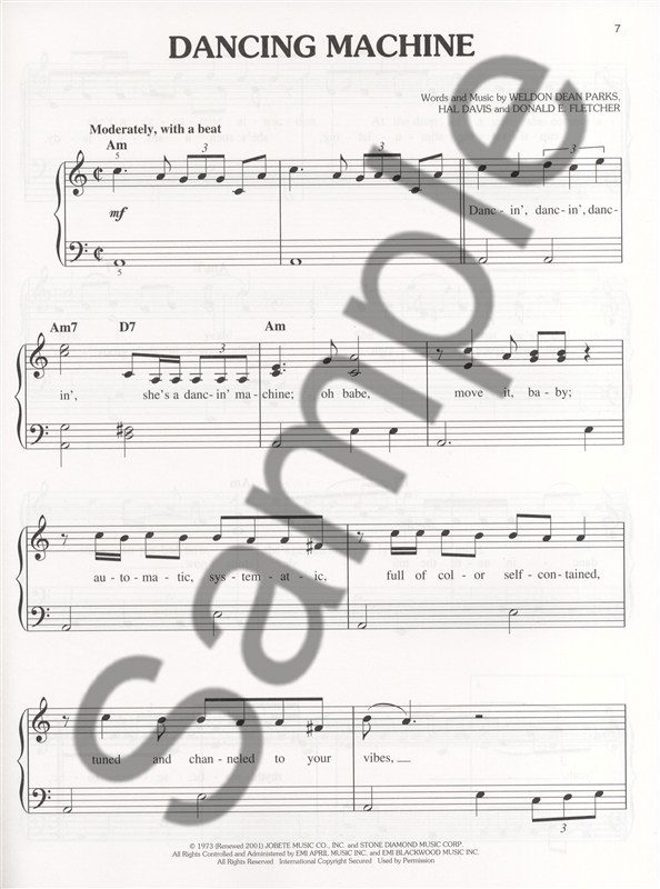 The Jackson 5: Best Of - Easy Piano